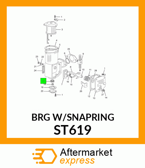 BRGW/SNAPRING ST619