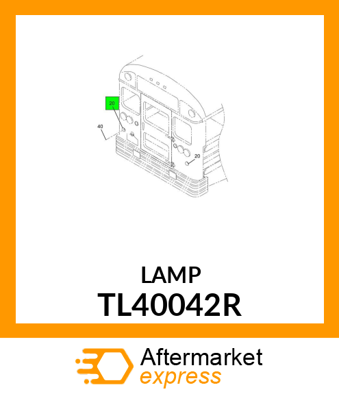 LAMP TL40042R