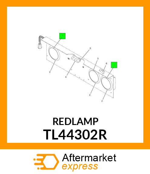 REDLAMP TL44302R