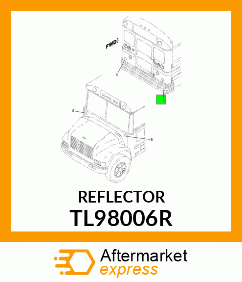 REFLECTOR TL98006R