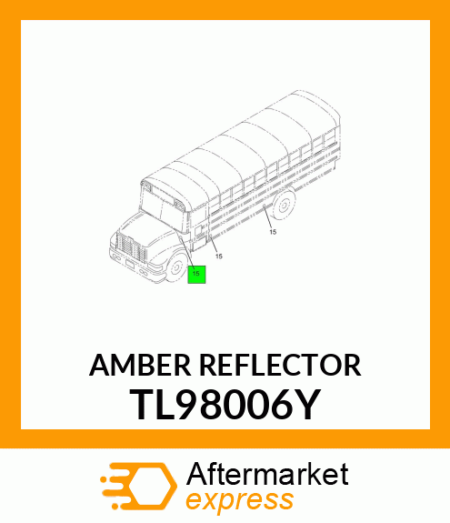 AMBERREFLECTOR TL98006Y