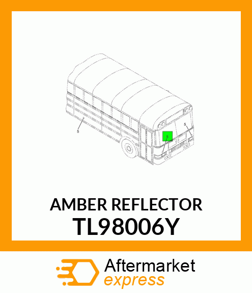 AMBERREFLECTOR TL98006Y