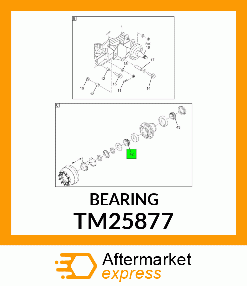 BEARING TM25877