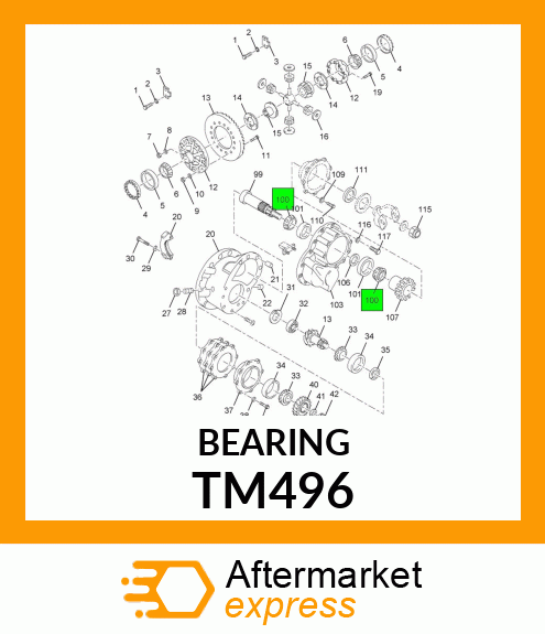 BEARING TM496
