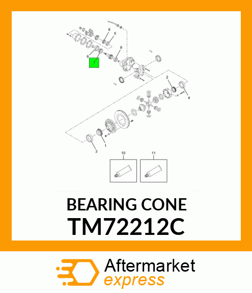 BEARING_CONE TM72212C