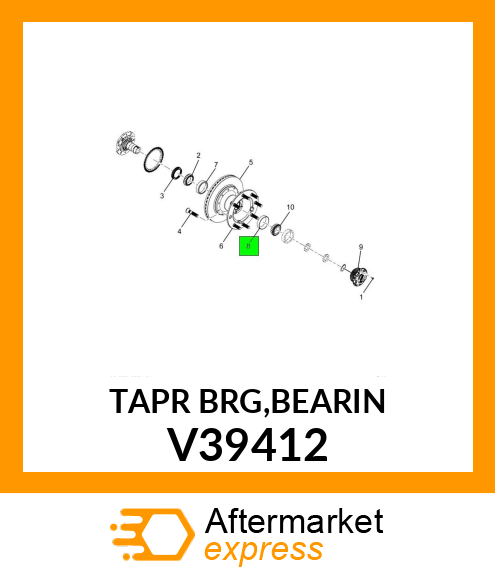 TAPR_BRG,BEARIN V39412