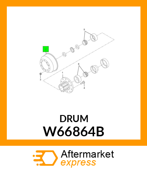 DRUM W66864B