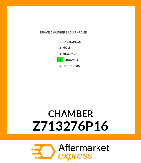 CHAMBER Z713276P16