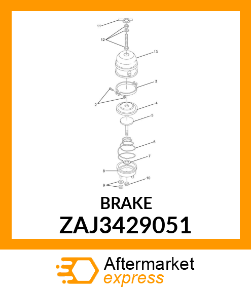 BRAKE ZAJ3429051