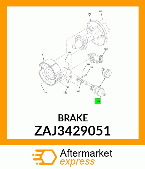 BRAKE ZAJ3429051