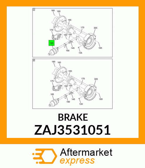 BRAKE ZAJ3531051