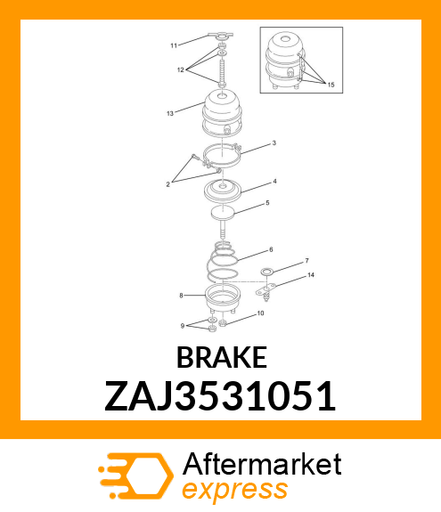 BRAKE ZAJ3531051