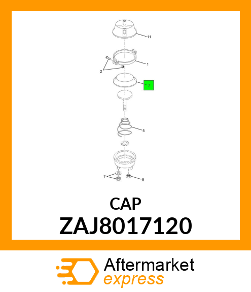 CAP ZAJ8017120