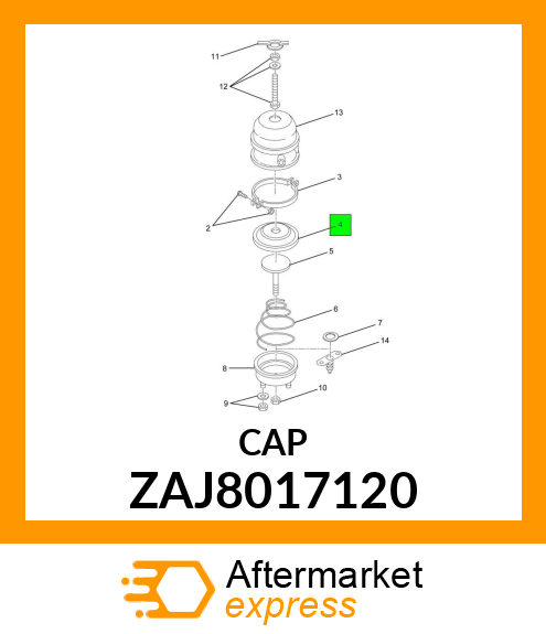 CAP ZAJ8017120