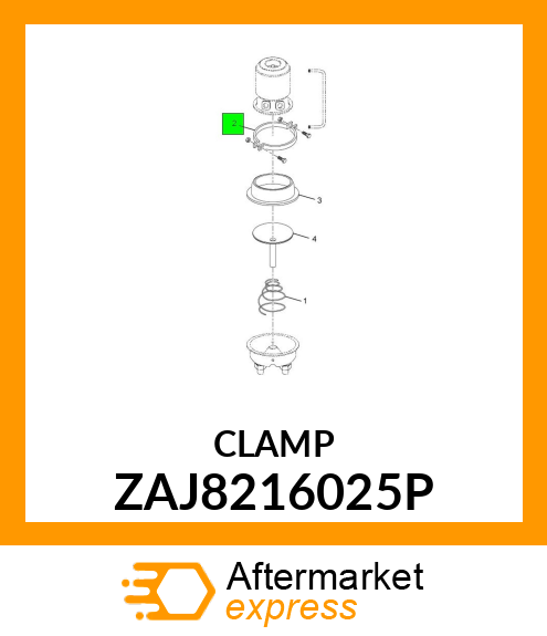 CLAMP ZAJ8216025P