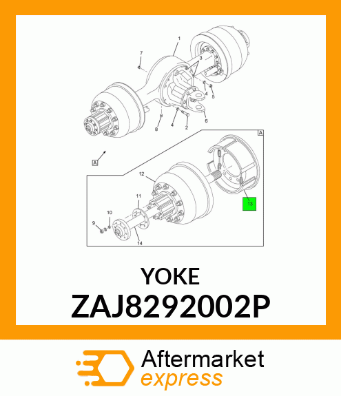 YOKE3PC ZAJ8292002P