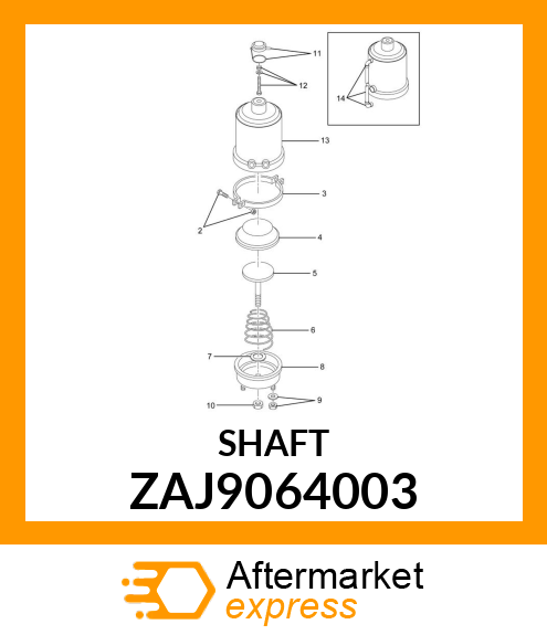 SHAFT ZAJ9064003