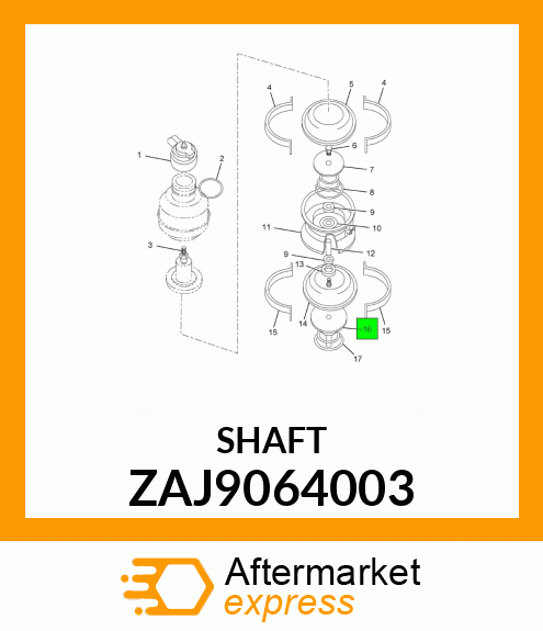 SHAFT ZAJ9064003