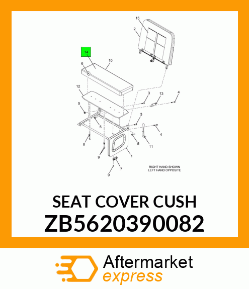 SEAT_COVER_CUSH ZB5620390082