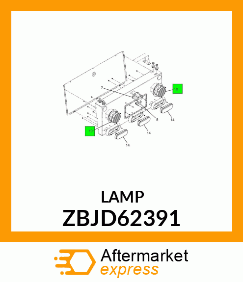 LAMP ZBJD62391