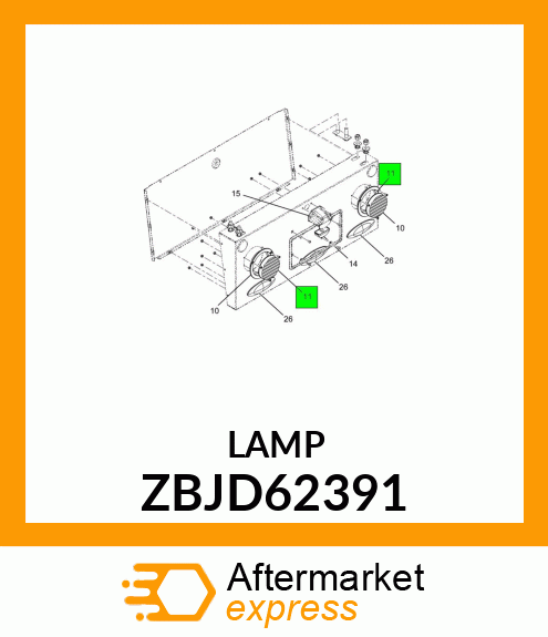 LAMP ZBJD62391