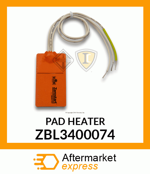 PAD HEATER ZBL3400074