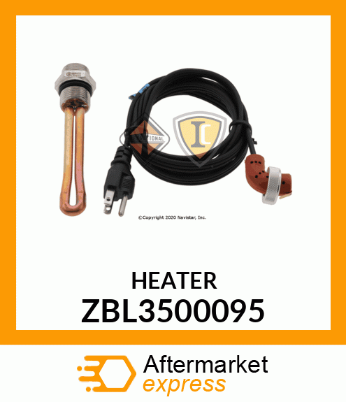 HEATER_2PC ZBL3500095