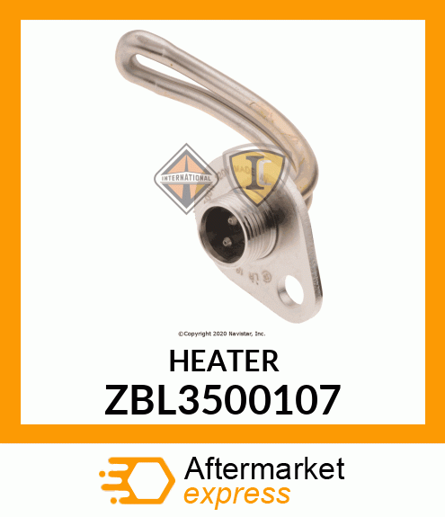 HEATER_2PC ZBL3500107