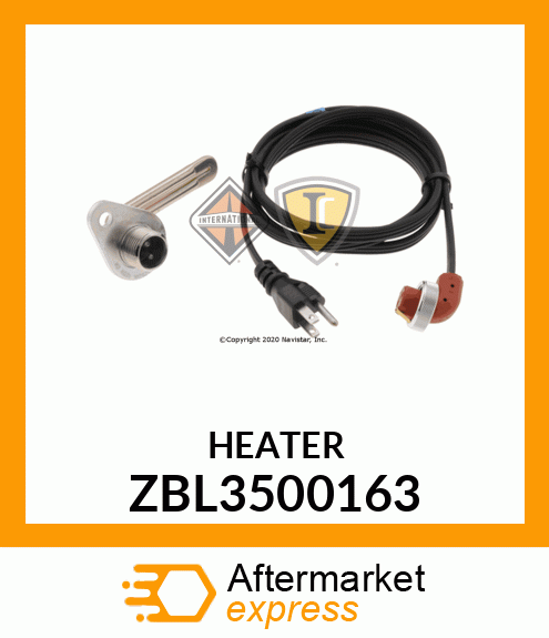 HEATER_2PC ZBL3500163