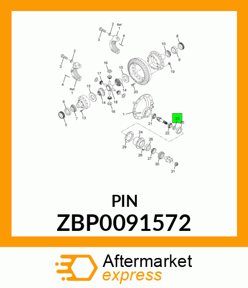 PIN ZBP0091572