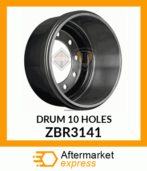 DRUM_10_HOLES ZBR3141