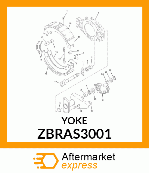 YOKE ZBRAS3001