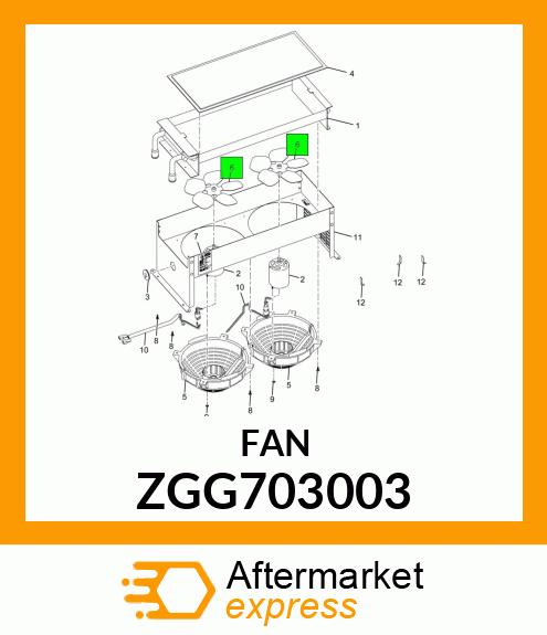 FAN ZGG703003