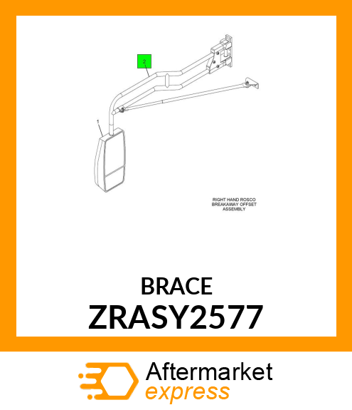 BRACE ZRASY2577