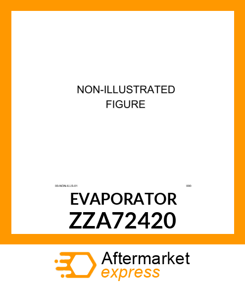 EVAPORATOR ZZA72420