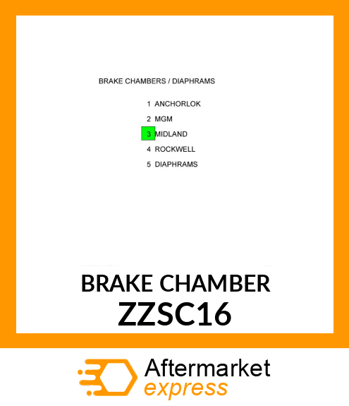 BRAKECHAMBER ZZSC16