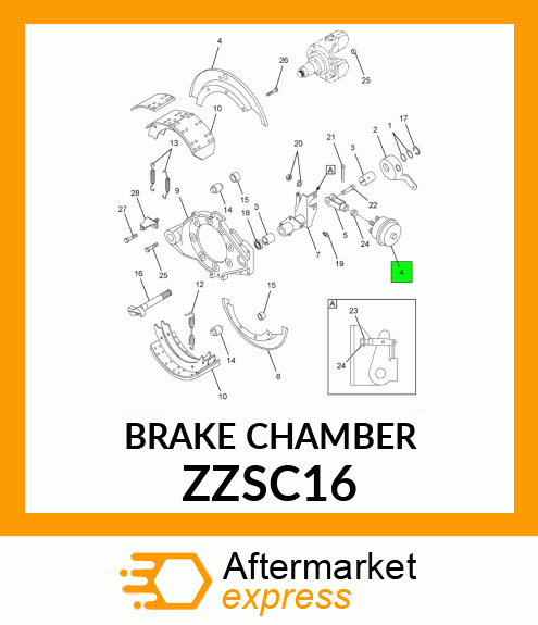 BRAKECHAMBER ZZSC16