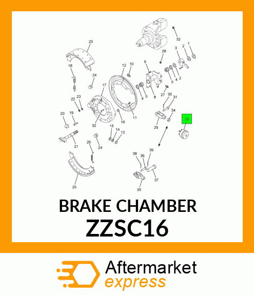 BRAKECHAMBER ZZSC16