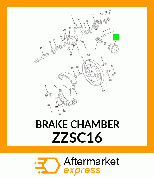 BRAKECHAMBER ZZSC16