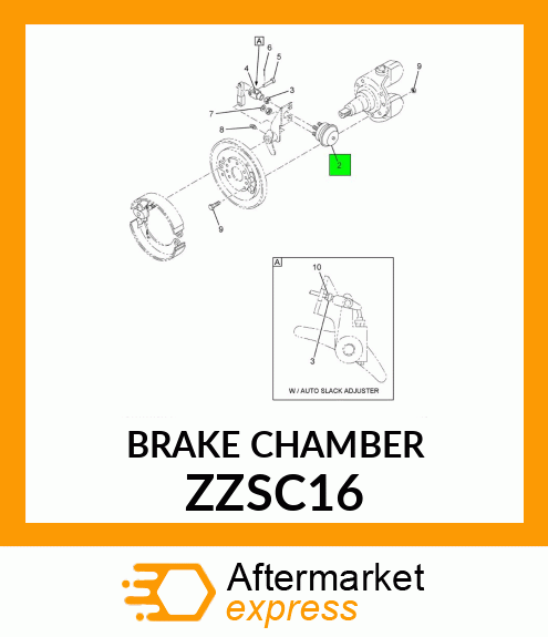 BRAKECHAMBER ZZSC16