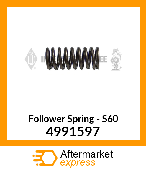 Spare part 4991597 + Follower Spring - S60