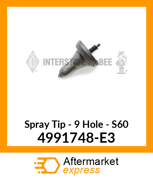 Spare part 4991748-E3 + Spray Tip - 9 Hole - S60