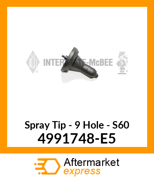 Spray Tip - 9 Hole - S60 4991748-E5
