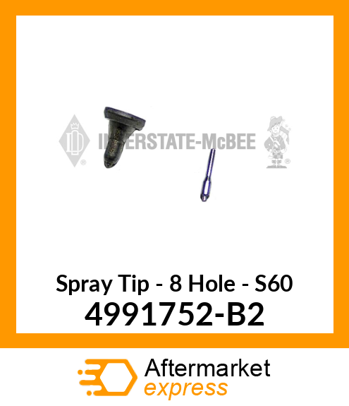 Spray Tip - 8 Hole - S60 4991752-B2