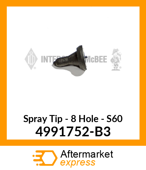 Spray Tip - 8 Hole - S60 4991752-B3