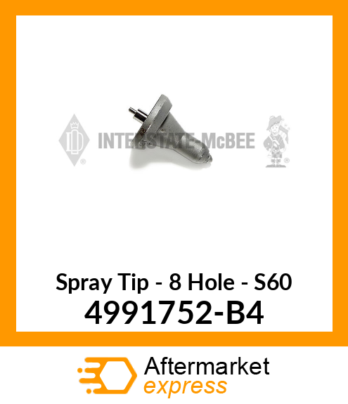 Spray Tip - 8 Hole - S60 4991752-B4