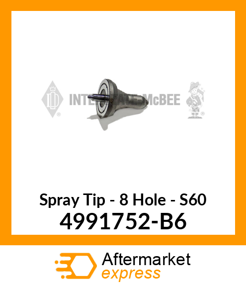 Spray Tip - 8 Hole - S60 4991752-B6