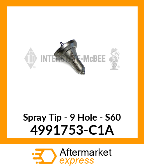 Spray Tip - 9 Hole - S60 4991753-C1A