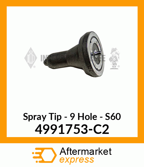 Spray Tip - 9 Hole - S60 4991753-C2