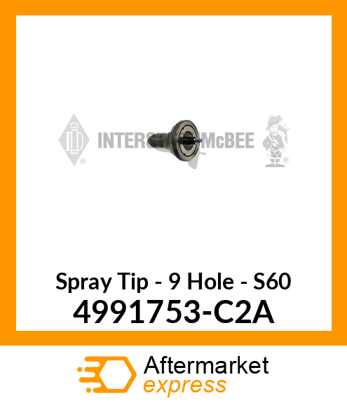 Spray Tip - 9 Hole - S60 4991753-C2A